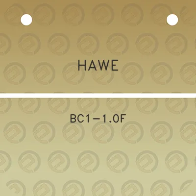 hawe-bc1-10f