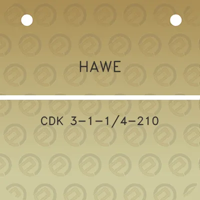 hawe-cdk-3-1-14-210