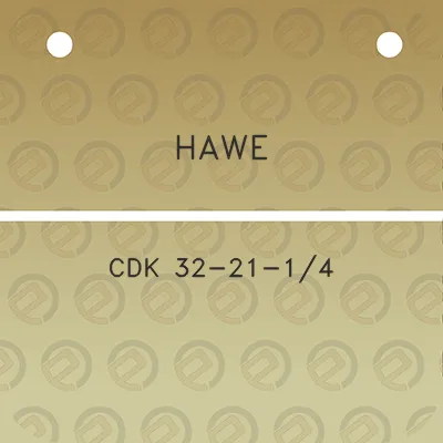 hawe-cdk-32-21-14