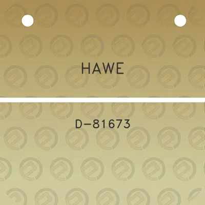 hawe-d-81673