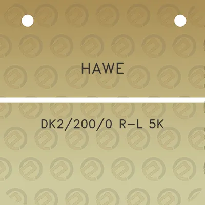 hawe-dk22000-r-l-5k