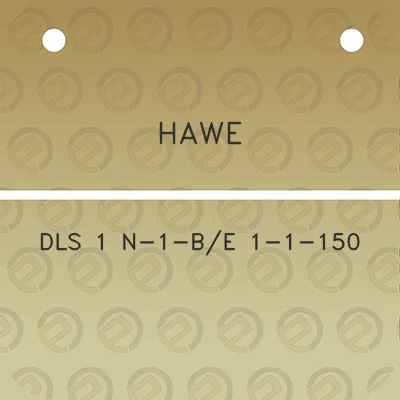 hawe-dls-1-n-1-be-1-1-150