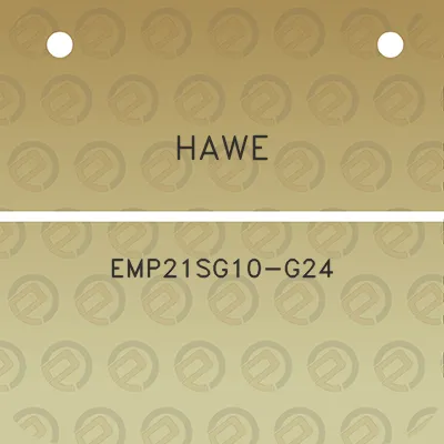 hawe-emp21sg10-g24