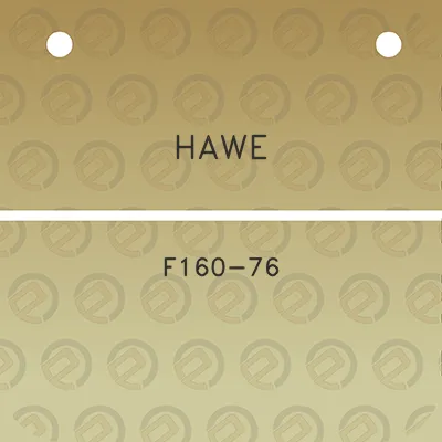 hawe-f160-76