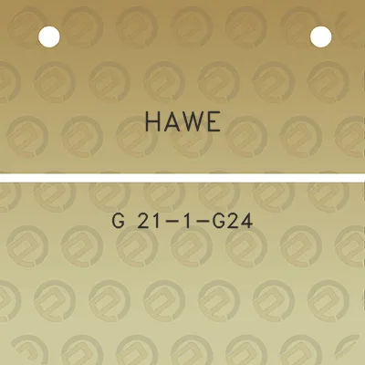 hawe-g-21-1-g24