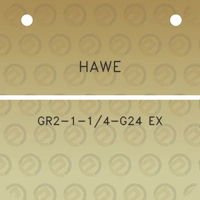 hawe-gr2-1-14-g24-ex