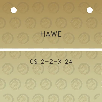 hawe-gs-2-2-x-24