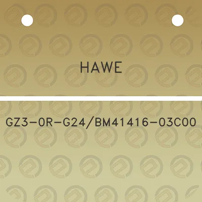 hawe-gz3-0r-g24bm41416-03c00