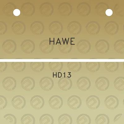 hawe-hd13