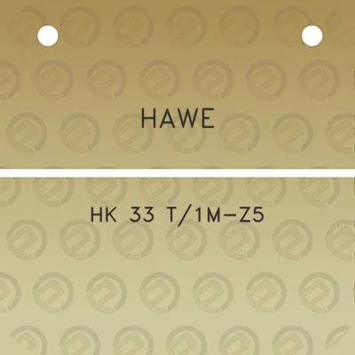 hawe-hk-33-t1m-z5