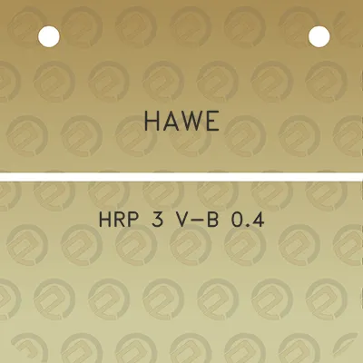 hawe-hrp-3-v-b-04