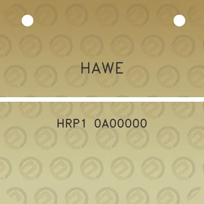 hawe-hrp1-0a00000