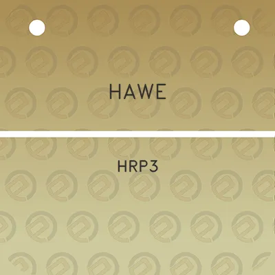 hawe-hrp3