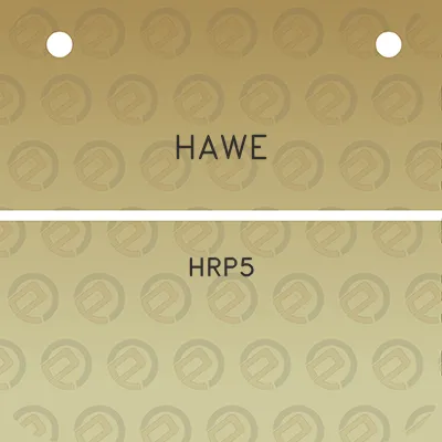 hawe-hrp5