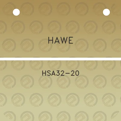 hawe-hsa32-20