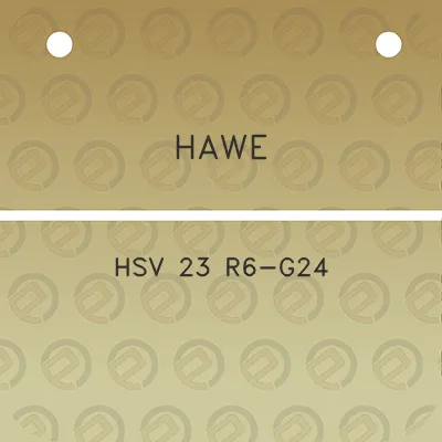 hawe-hsv-23-r6-g24