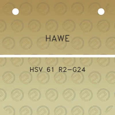 hawe-hsv-61-r2-g24