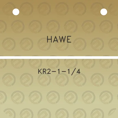 hawe-kr2-1-14