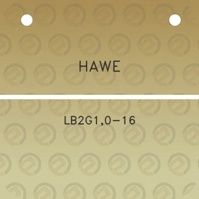 hawe-lb2g10-16