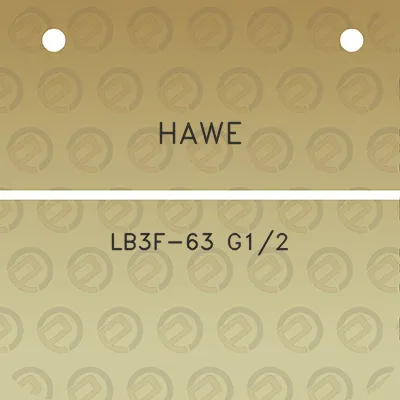 hawe-lb3f-63-g12