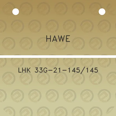 hawe-lhk-33g-21-145145