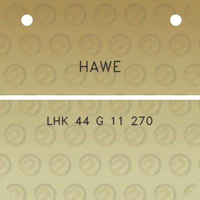 hawe-lhk-44-g-11-270