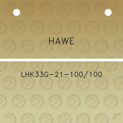 hawe-lhk33g-21-100100