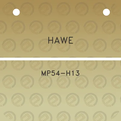 hawe-mp54-h13