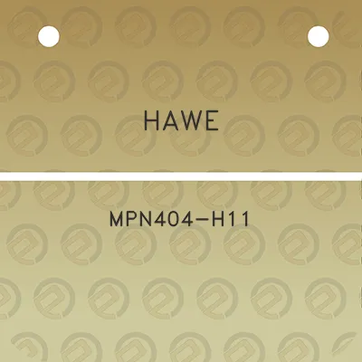 hawe-mpn404-h11