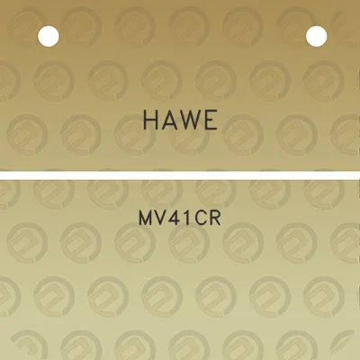 hawe-mv41cr