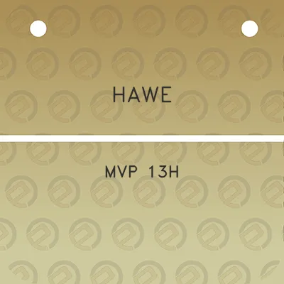 hawe-mvp-13h