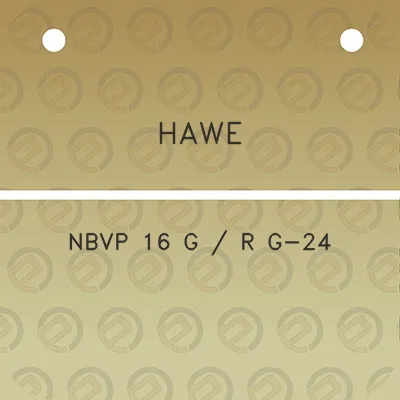 hawe-nbvp-16-g-r-g-24