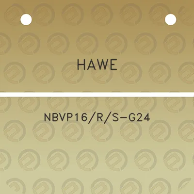 hawe-nbvp16rs-g24