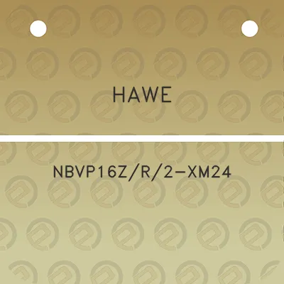 hawe-nbvp16zr2-xm24