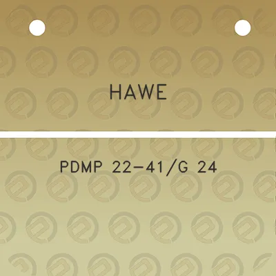 hawe-pdmp-22-41g-24