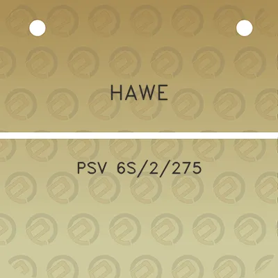 hawe-psv-6s2275