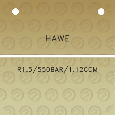 hawe-r15550bar112ccm