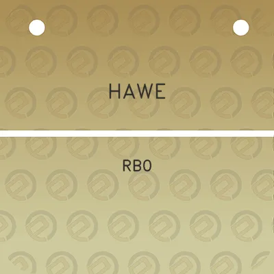 hawe-rb0