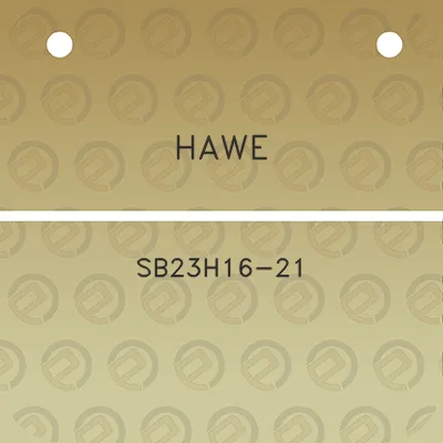 hawe-sb23h16-21