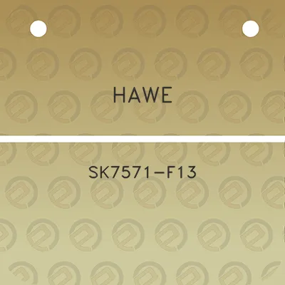 hawe-sk7571-f13