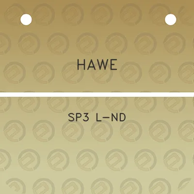 hawe-sp3-l-nd