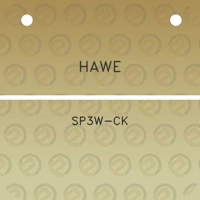 hawe-sp3w-ck