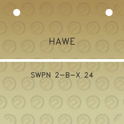 hawe-swpn-2-b-x-24