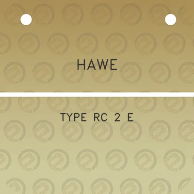 hawe-type-rc-2-e