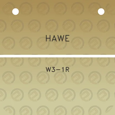 hawe-w3-1r