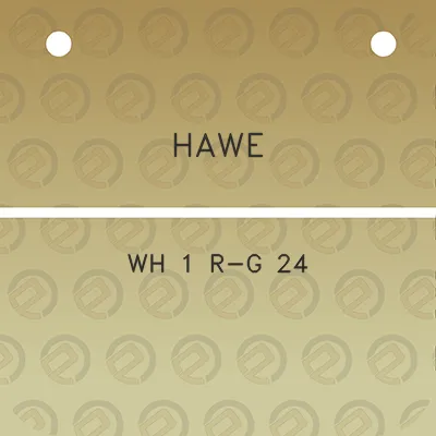 hawe-wh-1-r-g-24