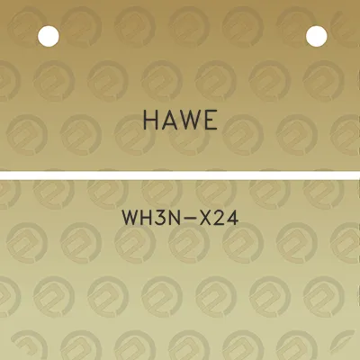 hawe-wh3n-x24