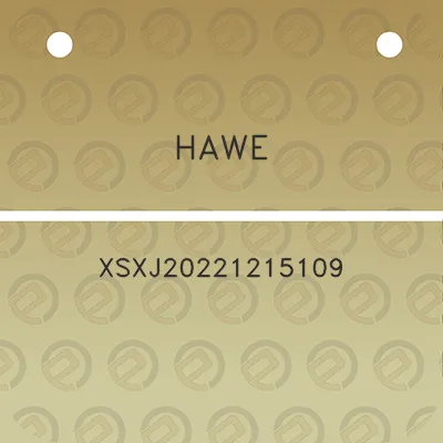 hawe-xsxj20221215109