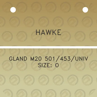 hawke-gland-m20-501453univ-size-o