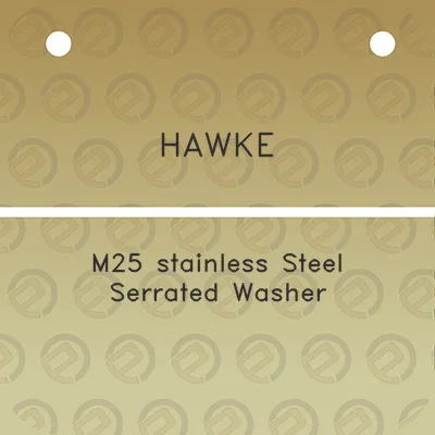 hawke-m25-stainless-steel-serrated-washer